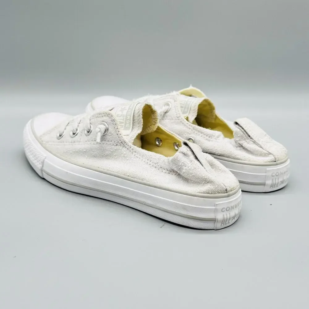 Converse Shoes Womens 7 Gray Chuck Taylor All Star 2 Slip On Mule Sneakers - Picture 5 of 10